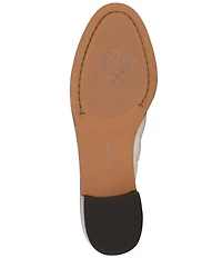 Vince Camuto Cobby Quilted Leather Logo Hardware Mules