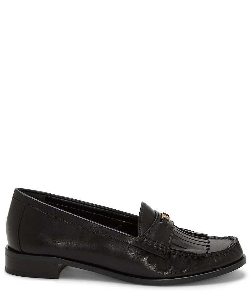 Vince Camuto Cosette Leather Kiltie Fringe Loafers