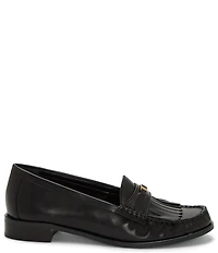 Vince Camuto Cosette Leather Kiltie Fringe Loafers