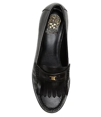 Vince Camuto Cosette Leather Kiltie Fringe Loafers
