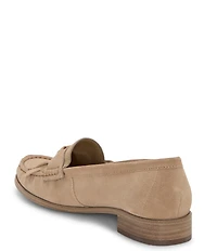 Vince Camuto Cosette Suede Kiltie Fringe Loafers