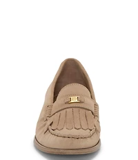 Vince Camuto Cosette Suede Kiltie Fringe Loafers