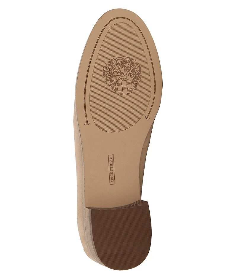 Vince Camuto Cosette Suede Kiltie Fringe Loafers