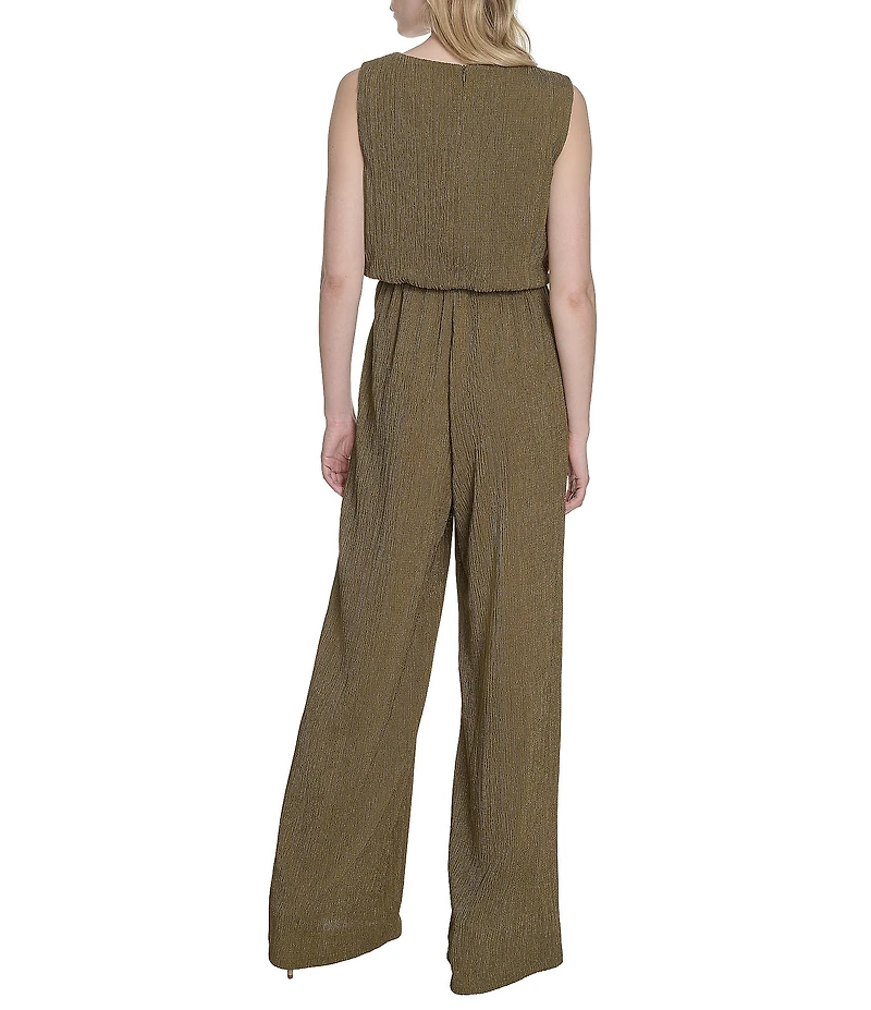 Vince Camuto Cowl Neck Sleeveless Jumpsuit