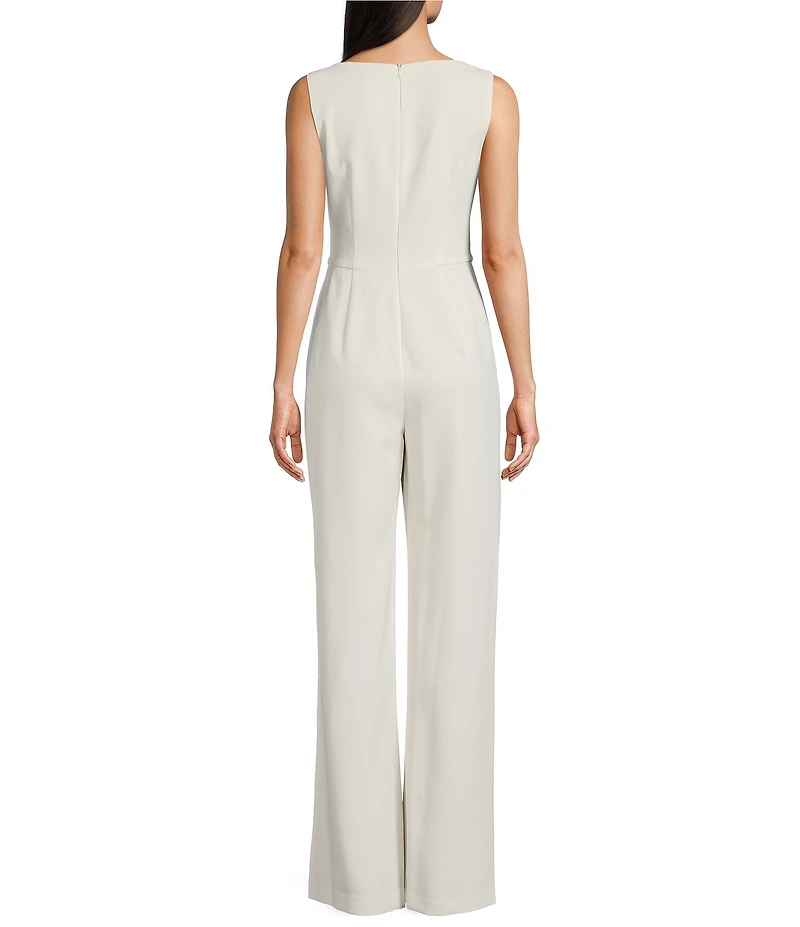 Vince Camuto Cowl Neck Sleeveless Maxi Jumpsuit