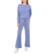 Vince Camuto Coordinating Crew Neck Long Sleeve Top