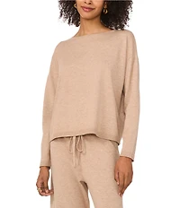Vince Camuto Crew Neck Long Sleeve Top