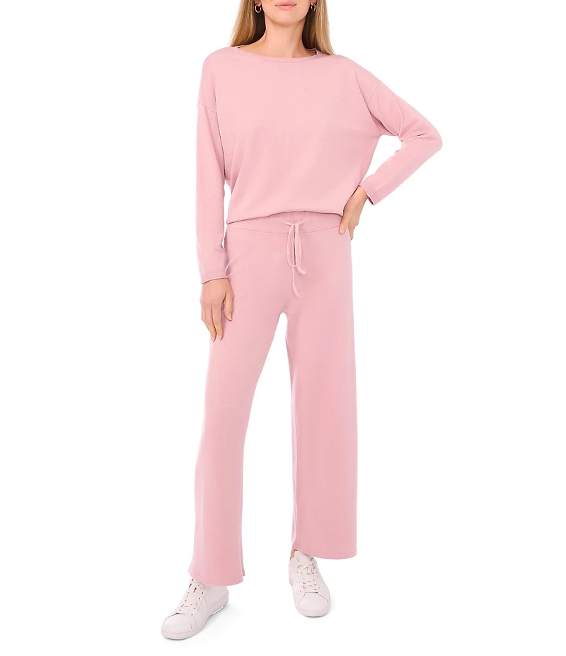 Vince Camuto Coordinating Crew Neck Long Sleeve Top