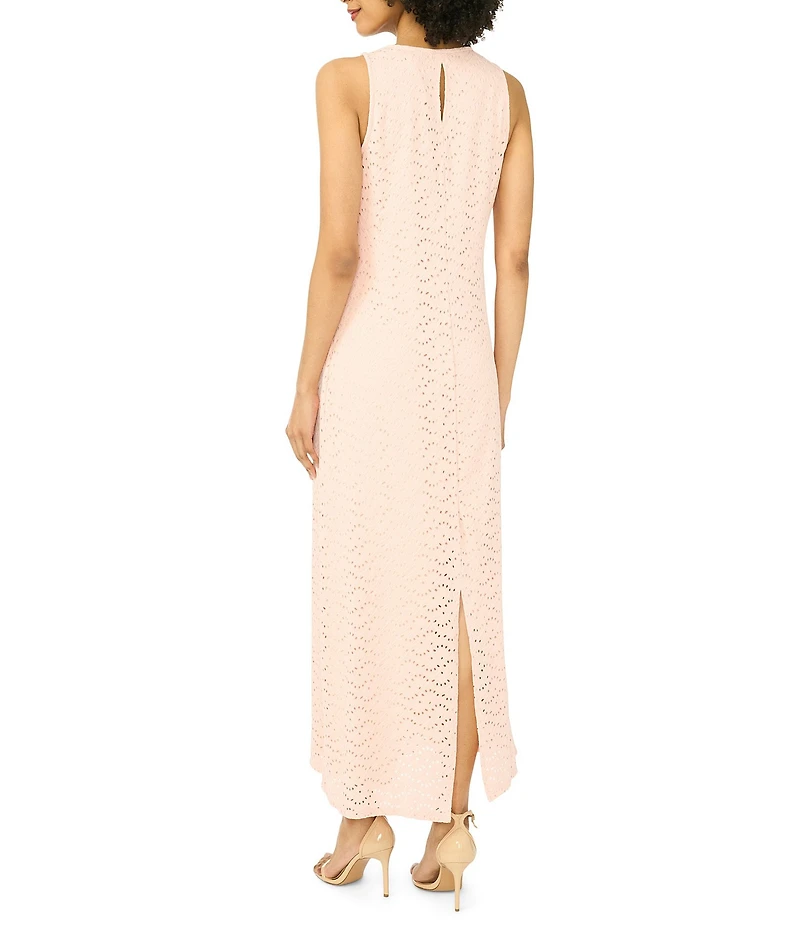 Vince Camuto Crew Neck Sleeveless Maxi Tank Dress
