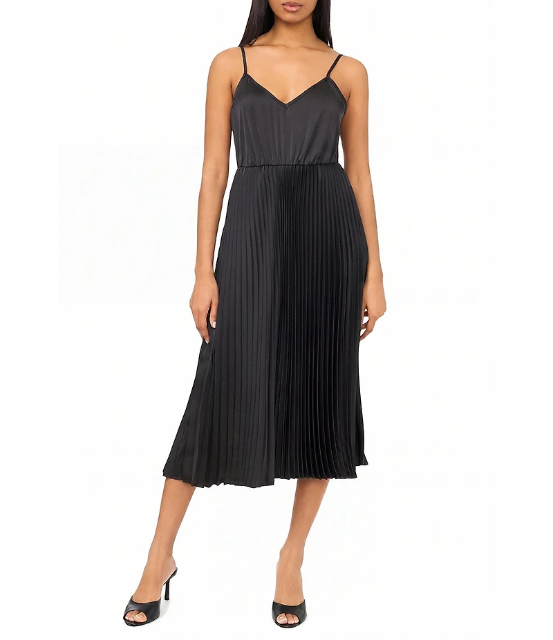 Vince Camuto Crew Neckline Short Sleeve Sweater 2 Piece Slip Dress