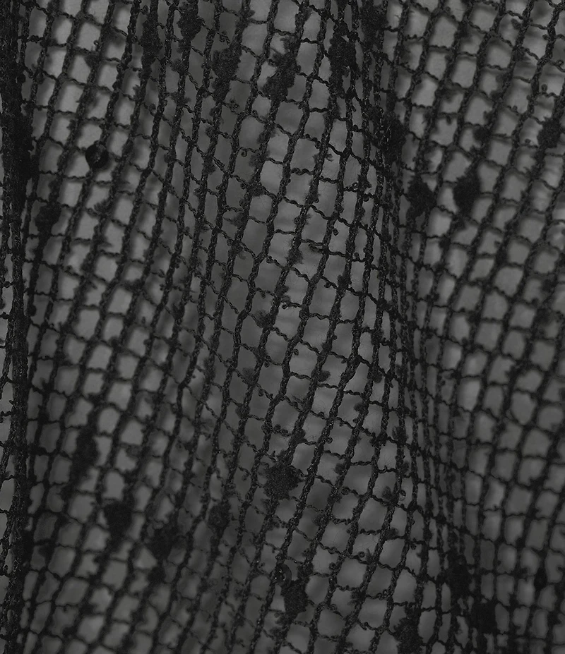 Vince Camuto Cropped Tie Front Popcorn Topper