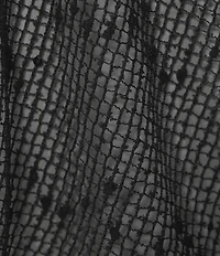 Vince Camuto Cropped Tie Front Popcorn Topper