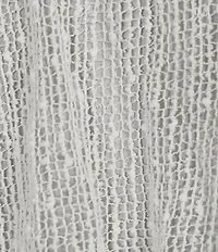 Vince Camuto Cropped Tie Front Popcorn Topper