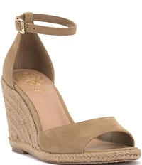 Vince Camuto Felyn Espadrille Suede Wedge Sandals
