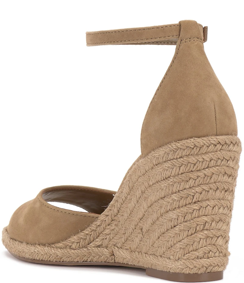 Vince Camuto Felyn Espadrille Suede Wedge Sandals