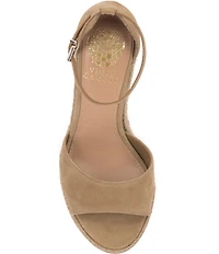 Vince Camuto Felyn Espadrille Suede Wedge Sandals