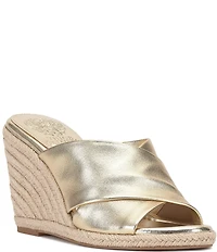 Vince Camuto Fisella Cross Band Espadrille Wedge Sandals