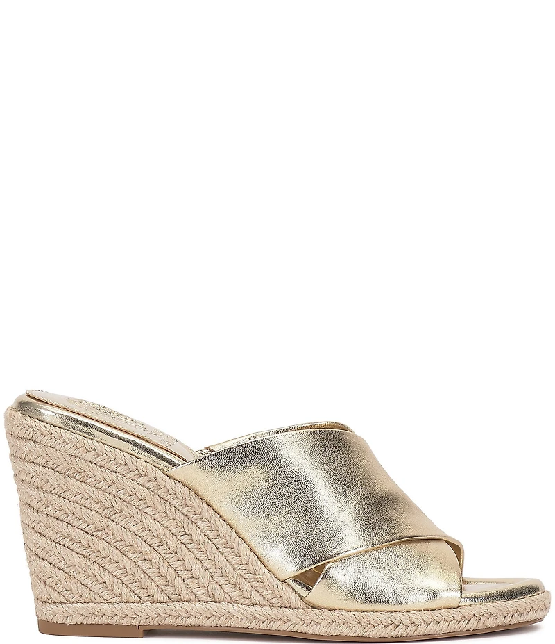 Vince Camuto Fisella Cross Band Espadrille Wedge Sandals