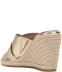 Vince Camuto Fisella Cross Band Espadrille Wedge Sandals