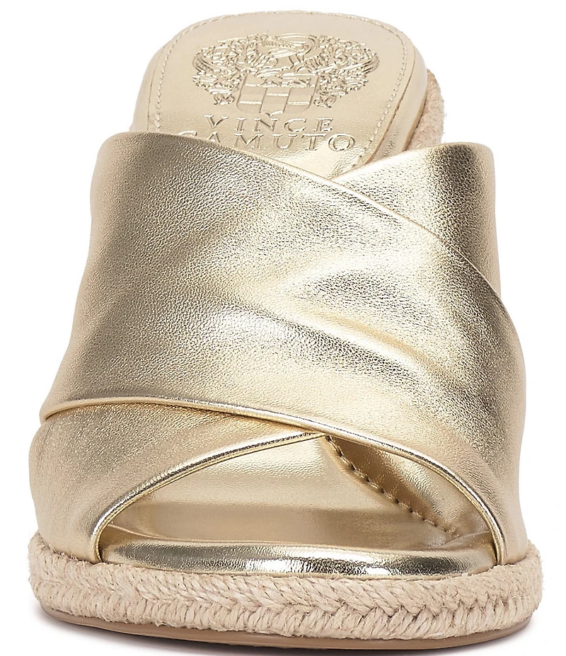 Vince Camuto Fisella Cross Band Espadrille Wedge Sandals