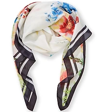 Vince Camuto Flower Meadow Square Scarf