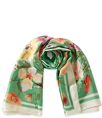 Vince Camuto Flower Meadow Square Scarf