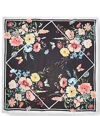 Vince Camuto Flower Meadow Square Scarf