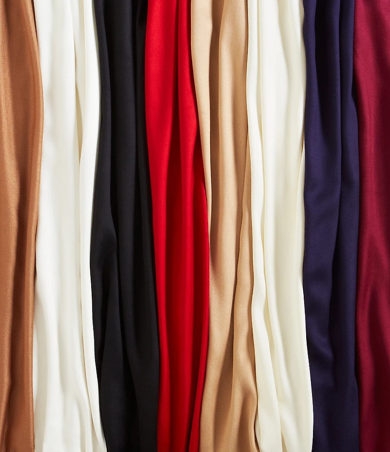 Vince Camuto Frayed Satin Wrap