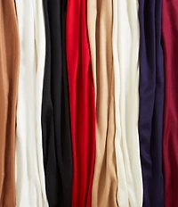 Vince Camuto Frayed Satin Wrap