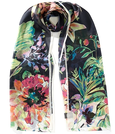 Vince Camuto Garden Blooms Oblong Scarf