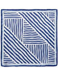 Vince Camuto Geo Stripe Bordered Square Scarf
