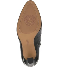 Vince Camuto Gylina Leather Tall Block Heel Boots