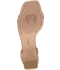Vince Camuto Hamda Cork Ankle Strap High Heel Sandals