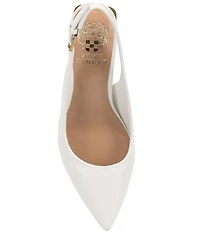 Vince Camuto Hamden Leather Slingback Pumps
