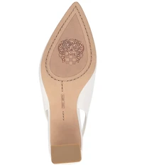 Vince Camuto Hamden Leather Slingback Pumps