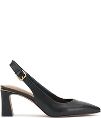 Vince Camuto Hamden Leather Slingback Pumps