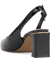 Vince Camuto Hamden Patent Leather Slingback Pumps