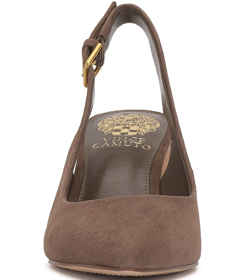 Vince Camuto Hamden Suede Slingback Pumps