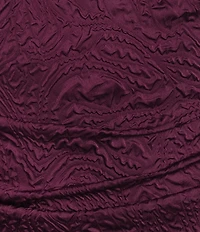 Vince Camuto Jacquard Mock Neck Sleeveless Bodycon Midi Dress