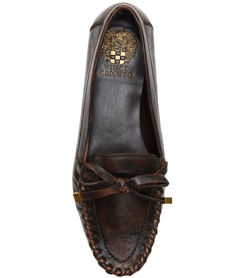 Vince Camuto Katena Leather Boat Shoes