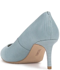 Vince Camuto Kehlia Lizard Embossed Leather Pointed Toe Pumps