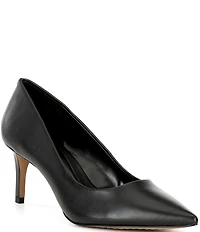 Vince Camuto Kehlia Leather Pointed Toe Pumps