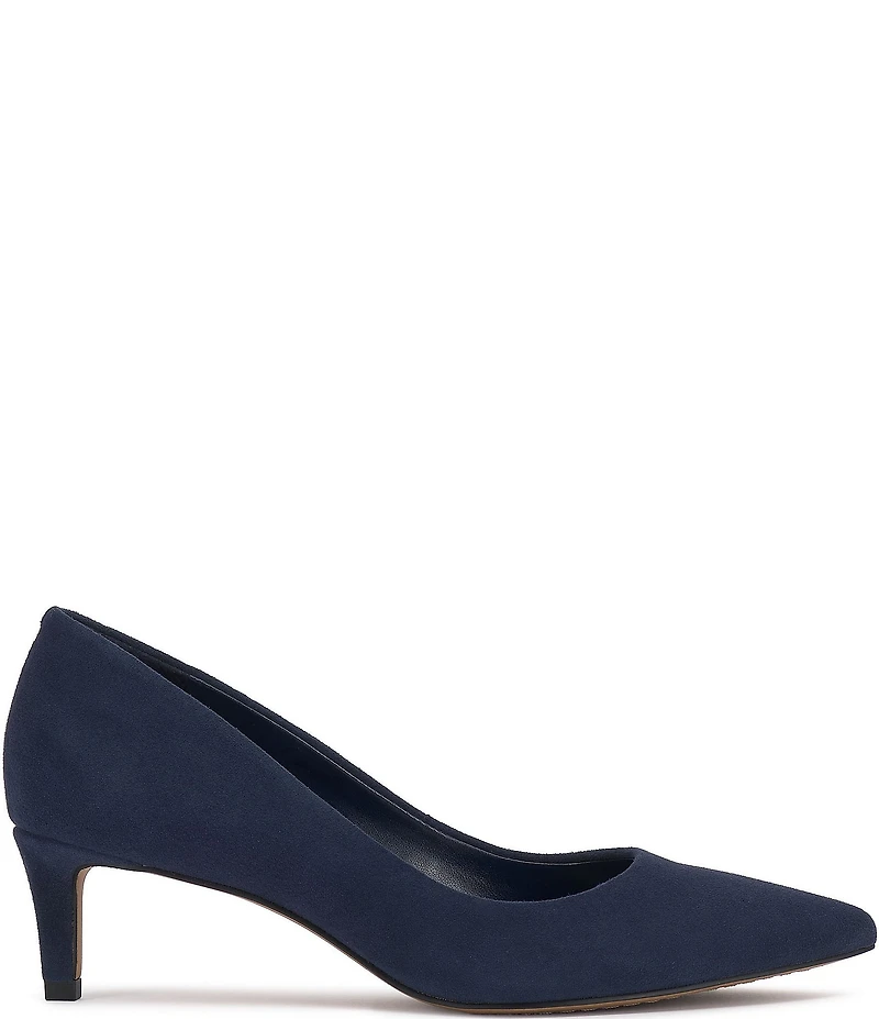 Vince Camuto Kehlia Suede Kitten Heel Pumps