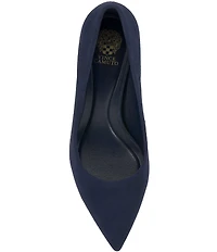Vince Camuto Kehlia Suede Kitten Heel Pumps