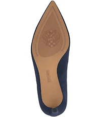 Vince Camuto Kehlia Suede Kitten Heel Pumps