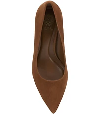 Vince Camuto Kehlia Suede Pointed Toe Pumps