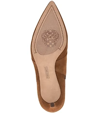 Vince Camuto Kirpa Slouch Suede O-Ring Hardware Strappy Booties