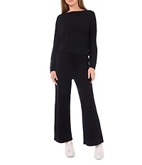 Vince Camuto Coordinating Knit Wide Leg Drawstring Pants
