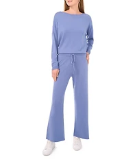 Vince Camuto Coordinating Knit Wide Leg Drawstring Pants