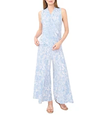 Vince Camuto Lake Breeze Knit V-Neck Sleeveless Coordinating Top